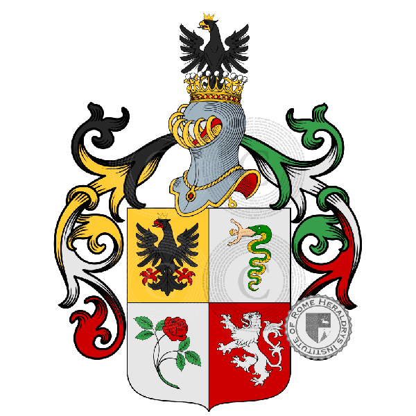 Wappen der Familie Salvotti