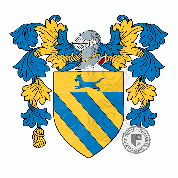 Coat of arms of family Raspante