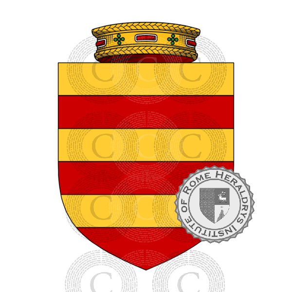 Coat of arms of family Pistono