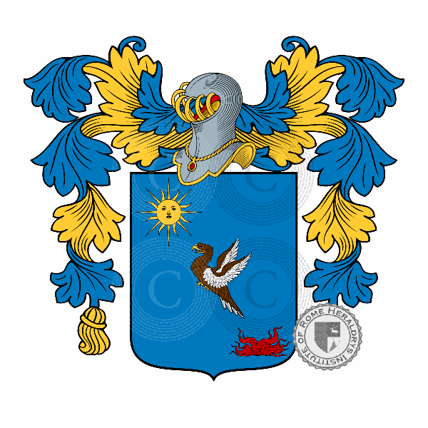 Coat of arms of family Salvi del Pero