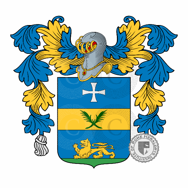Coat of arms of family Baronio