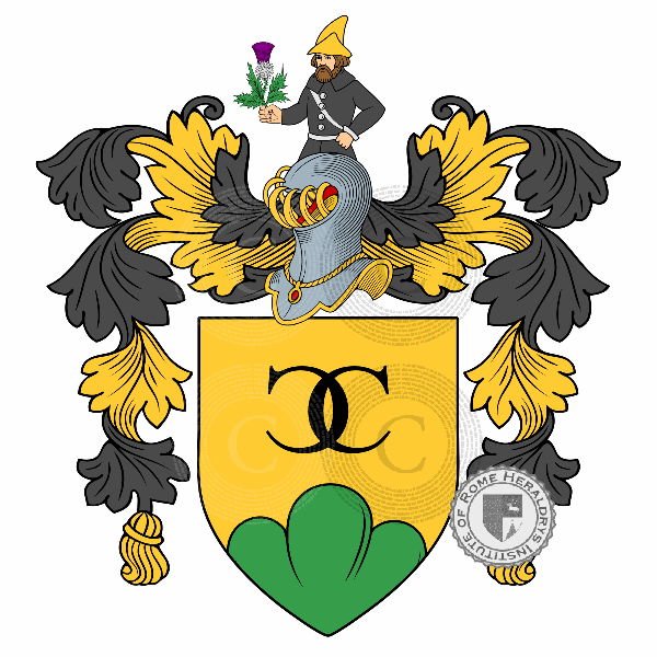 Coat of arms of family Carle