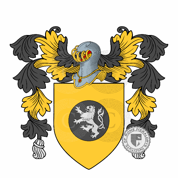 Escudo de la familia Selvaggi, Selvaggio, Salvatico, Selvagio, Salvago