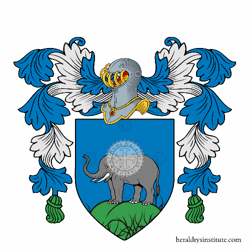 Coat of arms of family De Fanti