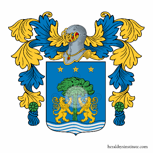 Wappen der Familie Giordano Lanza