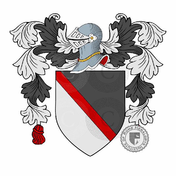 Coat of arms of family Rettore