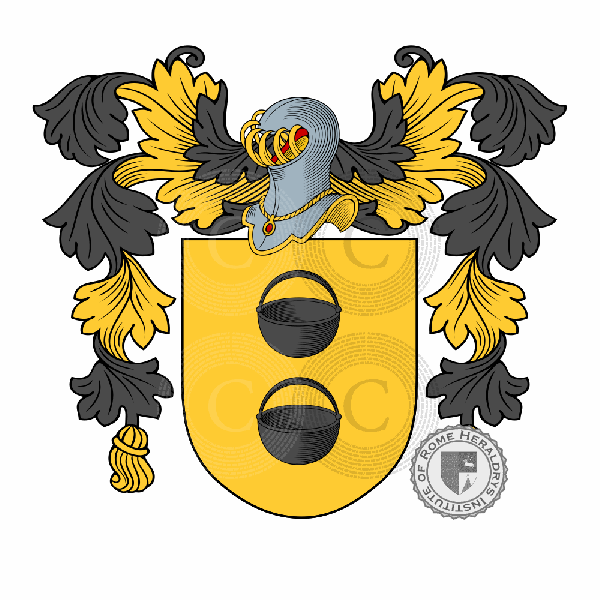 Coat of arms of family Quintes