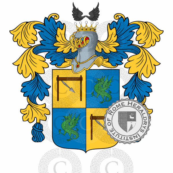 Coat of arms of family Martinello
