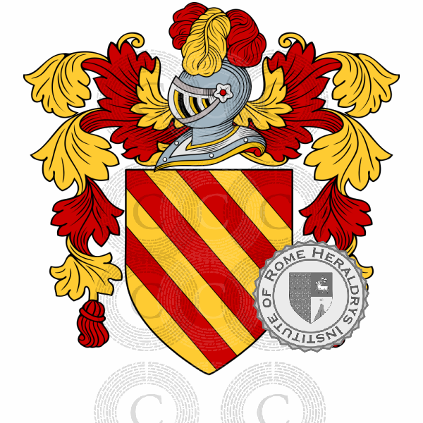 Coat of arms of family Minotti