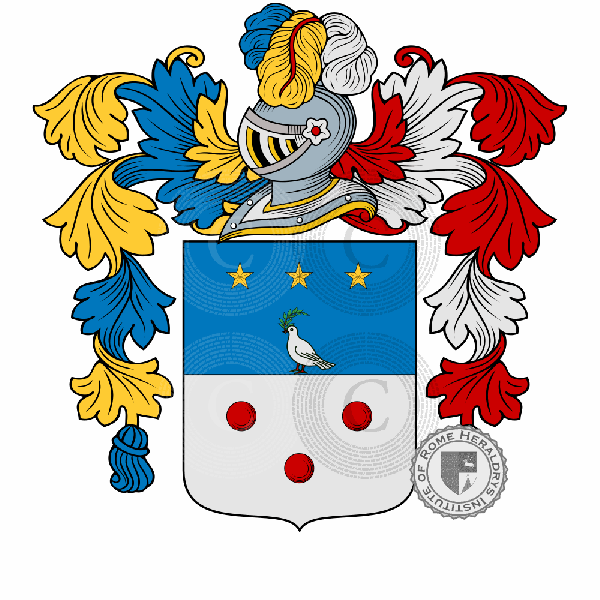Coat of arms of family Moregola