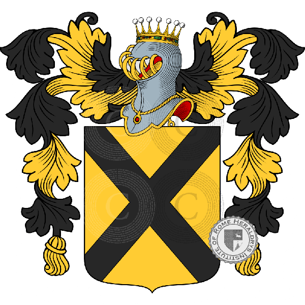Coat of arms of family Di Girolamo, Di Geronimo, Girolamo, Geronimo