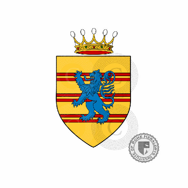 Coat of arms of family Tedaldi