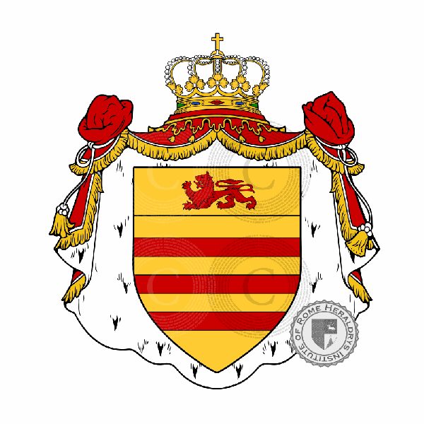 Coat of arms of family Sismondo