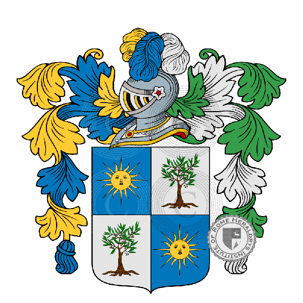 Coat of arms of family Sotgiu