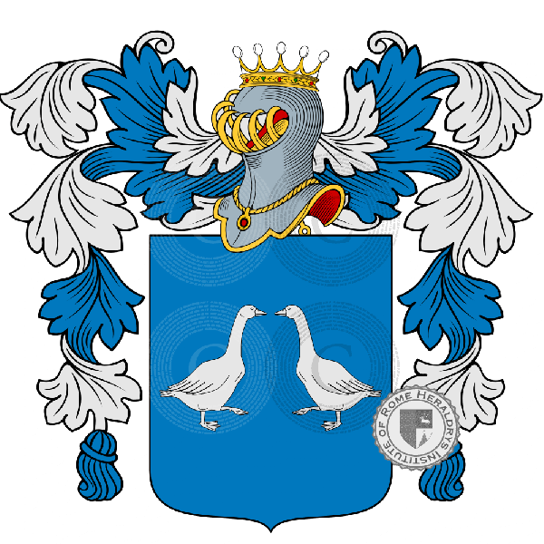Coat of arms of family Alunno