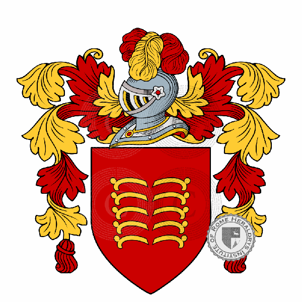 Coat of arms of family Costiglioli