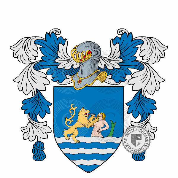 Coat of arms of family Nisco