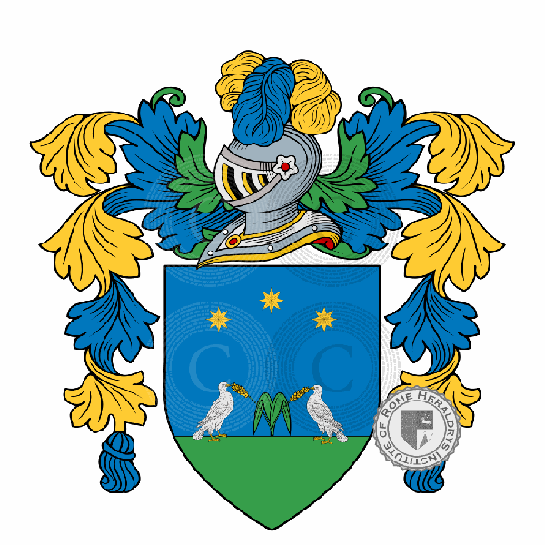 Wappen der Familie De Carolis