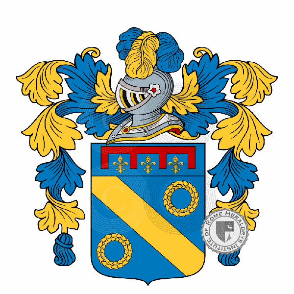 Coat of arms of family Scarfa