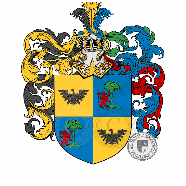 Coat of arms of family Rossetti