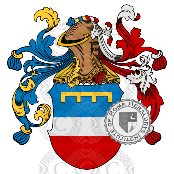 Escudo de la familia Padova, Di Padova