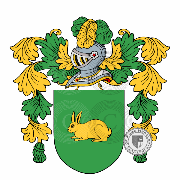 Coat of arms of family Fiel
