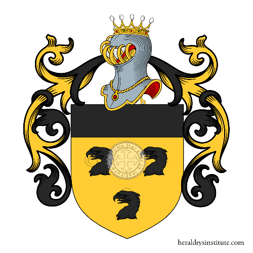 Coat of arms of family Nettoli Becchi
