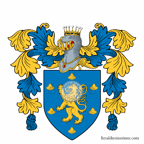 Coat of arms of family Guagliardo