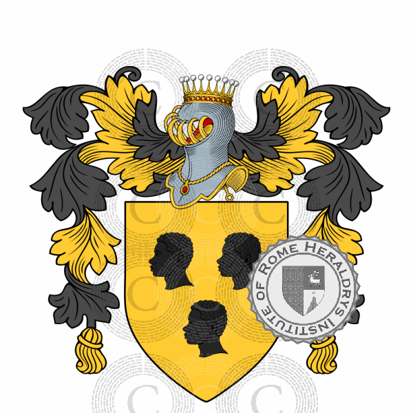 Escudo de la familia Péant de Ponfilly