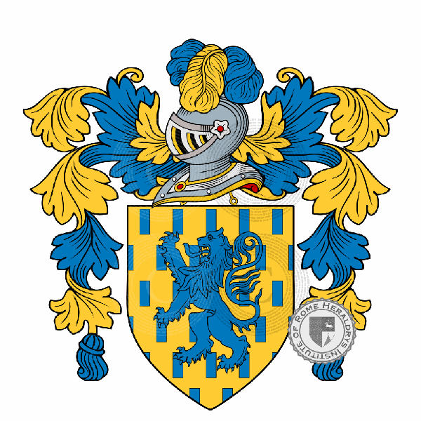 Coat of arms of family Angle