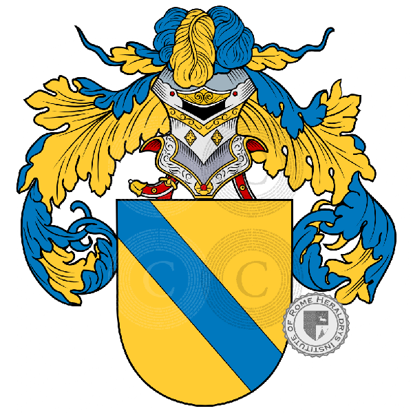 Coat of arms of family San Làzaro