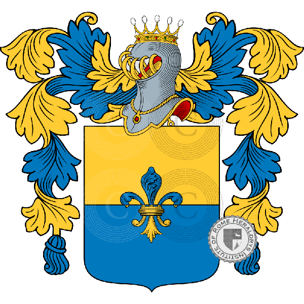 Coat of arms of family Muazzo