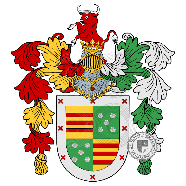 Wappen der Familie Pimentel