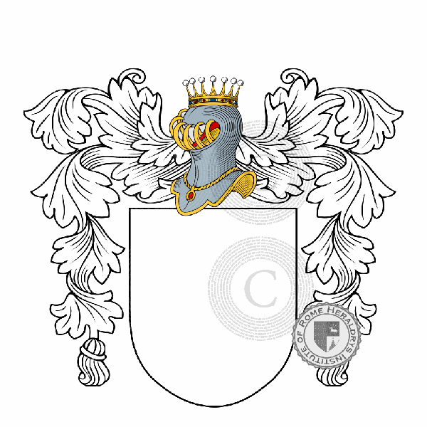 Coat of arms of family Di Lello
