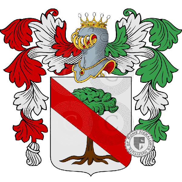 Coat of arms of family Neroni da Leccio