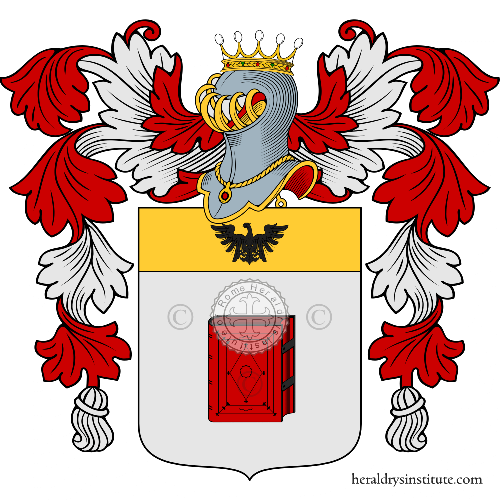 Coat of arms of family Bergami