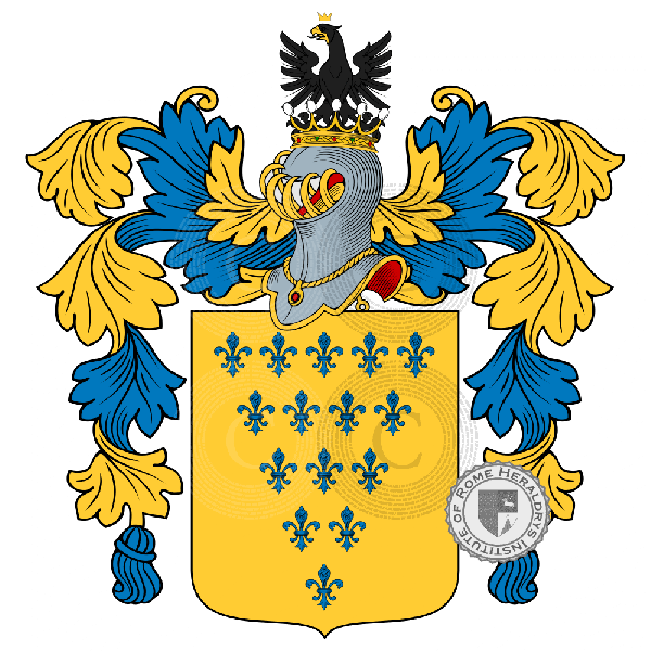 Coat of arms of family Cittadini