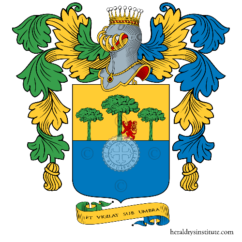 Coat of arms of family Garelli Colombo