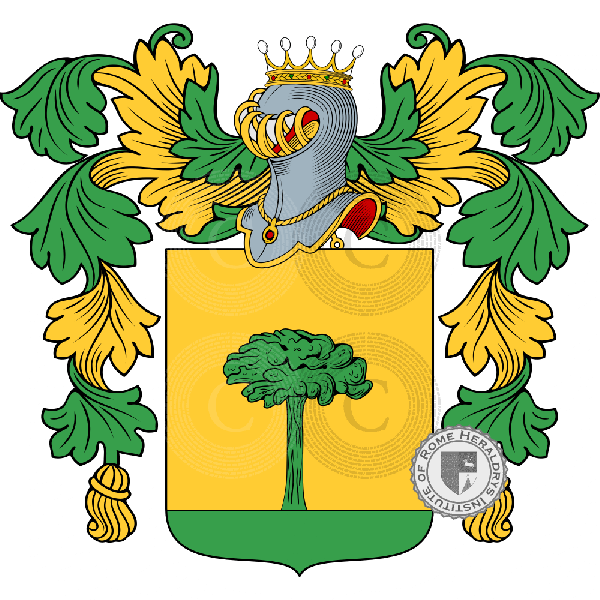 Coat of arms of family Fattori