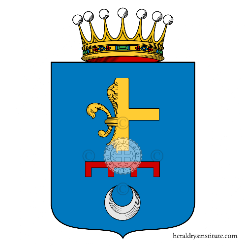 Coat of arms of family Santacroce