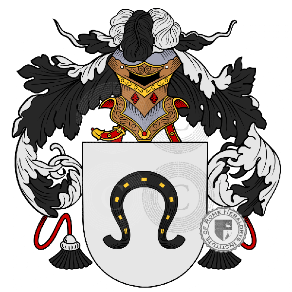 Coat of arms of family Serafìn