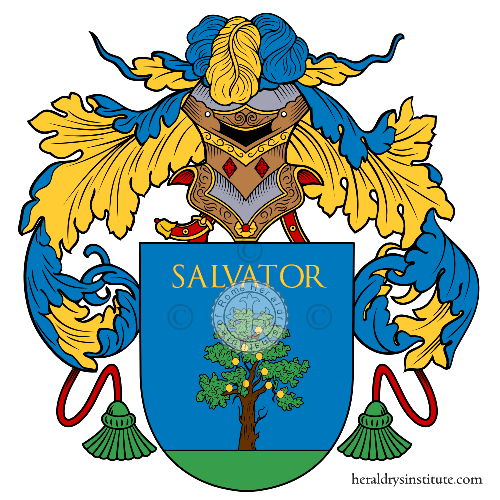 Coat of arms of family Salvador