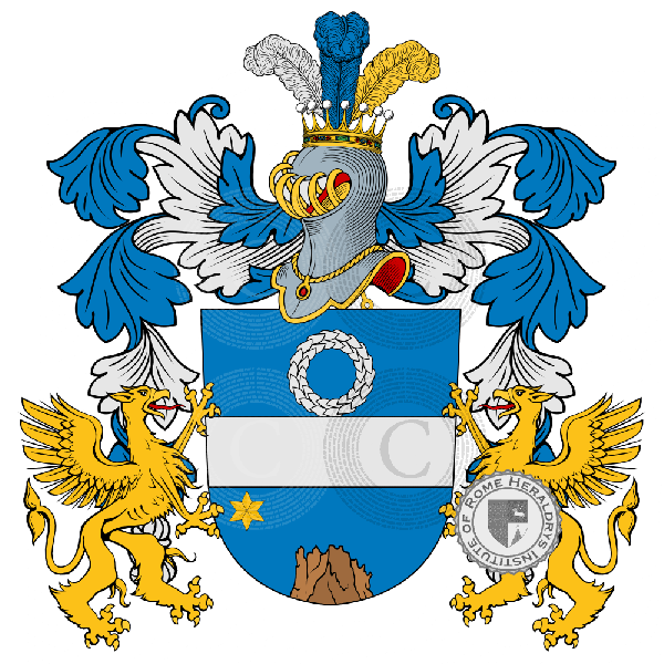 Coat of arms of family Pokorny