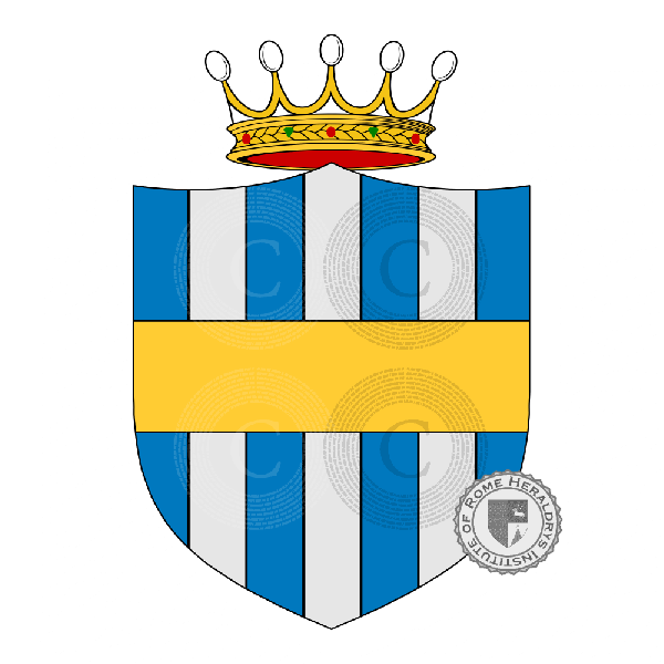 Escudo de la familia Franzesi, Della Foresta, Foresta, Franzese