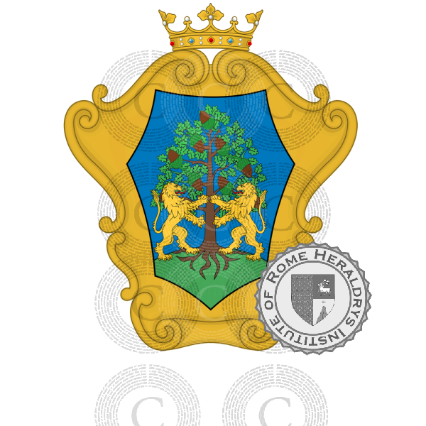 Coat of arms of family Forti