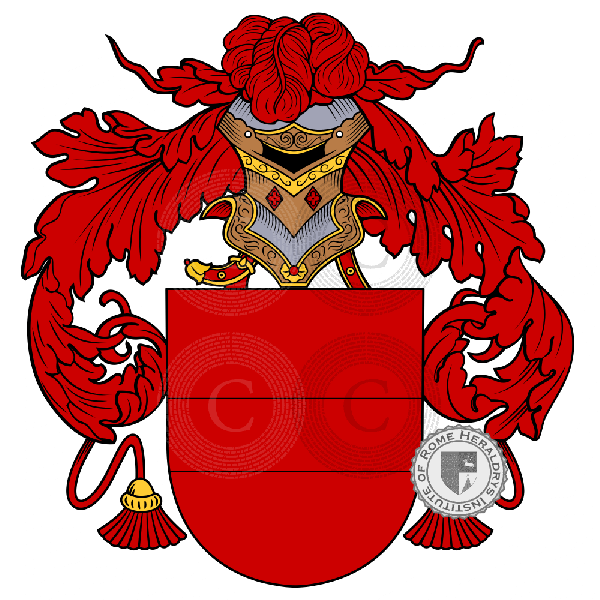 Coat of arms of family Rabella