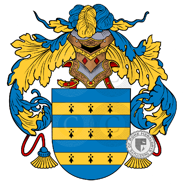 Coat of arms of family Calistro