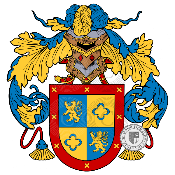 Coat of arms of family Valera