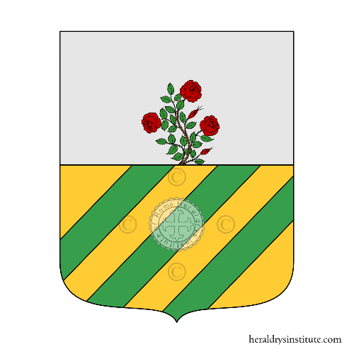 Coat of arms of family Mereghetti