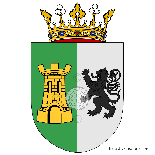 Coat of arms of family Castellò